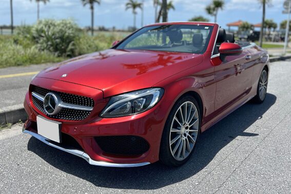 Mercedes-Benz Cabriolet Red2